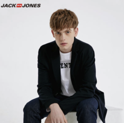 JACK JONES 杰克琼斯 JackJones 219108512 羊毛混纺西装