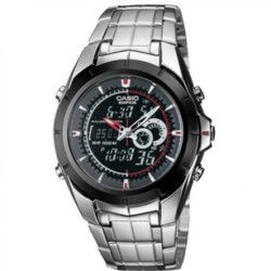 CASIO 卡西欧 Ana-Digi Edifice EFA119BK-1AV 男士运动腕表