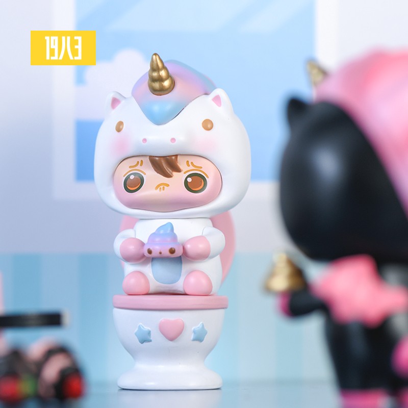 19八3kiktoyzbabyquay凸仔便利店系列盲盒2件