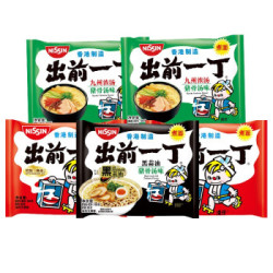 NISSIN 出前一丁 方便面 多口味五连包 *9件