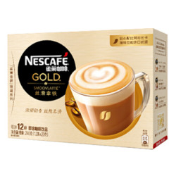 Nestlé 雀巢 金牌馆藏 丝滑拿铁 20g*12条 *6件