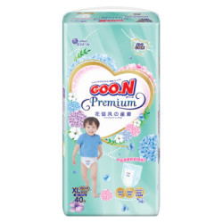 GOO.N 大王 花信风环系列 拉拉裤 XL40片 *4件