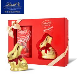 Lindt 瑞士莲 小金兔牛奶巧克力礼盒 200g