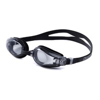 近视泳镜高清防雾防水近视泳镜男女成人大框游泳眼镜套装备 400 黑