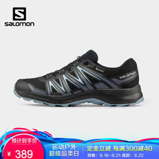 【20秋季尚新】萨洛蒙（Salomon）女款 户外防水透气耐磨徒步鞋 XA SIERRA GTX 黑色 412563 UK5.5(38 2/3)