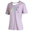adidas NEO 女士运动T恤 FK9963 淡紫色