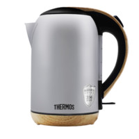 THERMOS 膳魔师 EHA-1313A-S 电热水壶 1.7L 银灰色