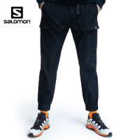 【20秋季尚新】萨洛蒙(Salomon)男款户外舒适休闲防泼水长裤 BIG POC PANT M 黑色 208016 M