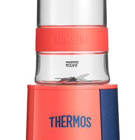 THERMOS 膳魔师 EHA-2241A-RP 迷你多功能榨汁机 400ml