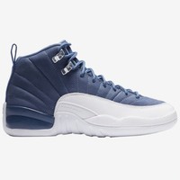 Air Jordan 12 Retro Reverse Taxi 乔丹鞋 大童款