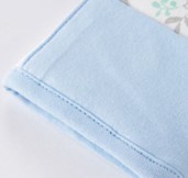 YEEHOO 英氏 丛林嬉戏系列 婴儿保暖上衣 10095025 月蓝色 52cm