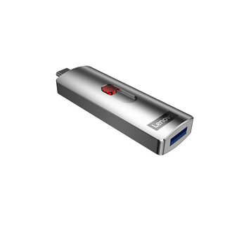 Lenovo 联想 L7C USB3.1 固态U盘 银色 128GB Type-C/Type-A双口