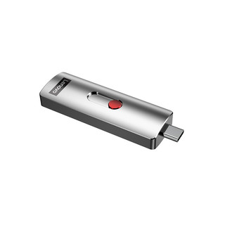 Lenovo 联想 L7C USB3.1 固态U盘 银色 128GB Type-C/Type-A双口