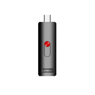 Lenovo 联想 L7C USB3.1 固态U盘 黑色 128GB Type-C/Type-A双口