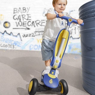 BabyCare 二合一可折叠儿童滑板车