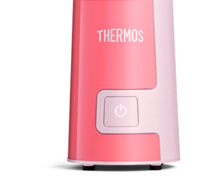 THERMOS 膳魔师 EHA-2241A 充电式便携榨汁机 USB升级款 400ml 玫粉色