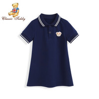 CLASSIC TEDDY精典泰迪 女童连衣裙 深蓝 80