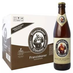 Franziskaner 范佳乐 (教士)小麦啤酒 450ml*12瓶 整箱装 *3件