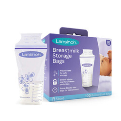 Lansinoh 兰思诺 母乳储存袋 180ml 100片装 *4件