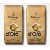 临期品：Dallmayr 达尔麦亚 阿拉比卡咖啡豆 500g*2袋