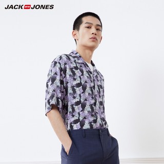 JackJones 杰克琼斯  219104505 男士短袖衬衫