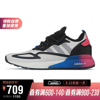 adidas Originals阿迪三叶草2020中性ZX 2KBOOST三叶草系休闲鞋FX8835 FX8835