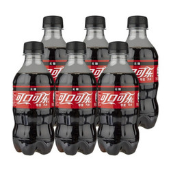 限陕西：Coca-Cola 可口可乐 零度可乐 汽水 300ml毫升*24瓶 整箱