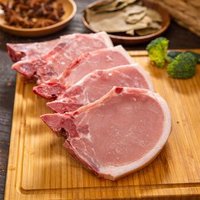 京东PLUS会员：肉掌门 西班牙猪大排片 1kg *6件