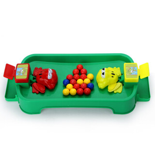 知识花园 抖音同款青蛙吃豆儿童玩具男女孩 亲子互动宝宝玩具桌面游戏 青蛙抢豆 *5件