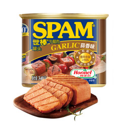 SPAM 世棒 午餐肉蒜味 340g *5件