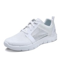 SKECHERS 斯凯奇 SPORT系列 Flex Appeal 2.0 男士休闲运动鞋 666045/WHT 白色