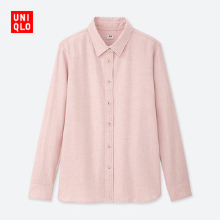 优衣库 女装 法兰绒衬衫(长袖) 421933 UNIQLO