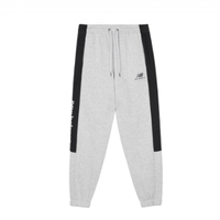 new balance 男士运动长裤 AMP03344-AG 灰色/黑色