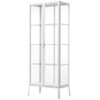 IKEA 宜家 米斯伯玻璃门橱柜 白色 73*42*175cm