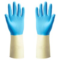 卖爆了超市君：IKEA 宜家 鲍奇斯 橡胶手套 蓝色 中号