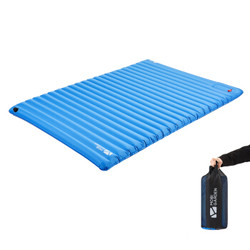 牧高笛（MOBIGARDEN）防潮垫 户外露营充气床折叠床气垫床 NX20663005 蓝色