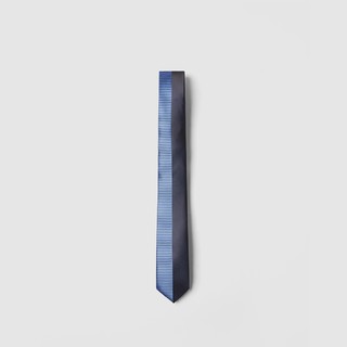 HLA 海澜之家 男士箭头型花纹领带HZLAJ3G032A54 蓝黑