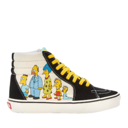 Vans X The Simpsons 联名款 Sk8经典系列 中性款高帮鞋