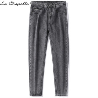 La Chapelle+ 男士宽松直筒牛仔裤