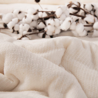 雅鹿家纺100%新疆棉花被棉絮宿舍垫被学生棉花被子床垫双人床被芯