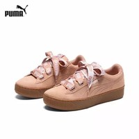 PUMA 彪马  Vikky Platform Ribbon 365314 女子厚底休闲鞋