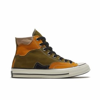 CONVERSE 匡威 1970s 中性运动帆布鞋 168905C 暗苔藓绿/黑色 37