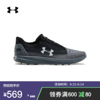 安德玛官方UA Remix 2.0男鞋运动鞋休闲鞋Under Armour3022466 黑色002 41