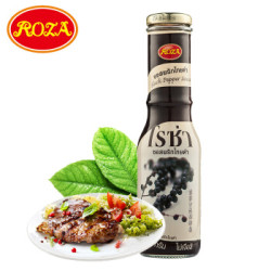 露莎士 黑胡椒酱290g 泰国进口食品调味品调味酱 黑椒汁牛排酱意大利面酱