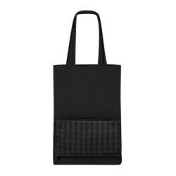 BOTTEGA VENETA 宝缇嘉BV20春夏女士小牛皮黑色经典编织箱包609873 VCQG2 8984
