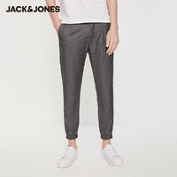 JACK JONES 杰克琼斯 219214525 薄款修身束脚裤