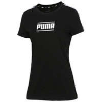 PUMA 彪马 女士运动T恤 845059-01 黑色