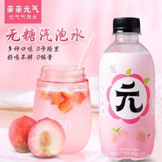 亲亲元气  无糖汽泡水  300ML*12瓶/整箱装