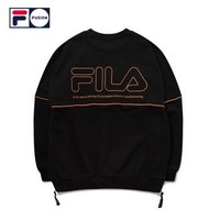 FILA FUSION斐乐官方情侣款卫衣男女秋冬运动休闲潮流宽松长袖套头衫男女子 *2件