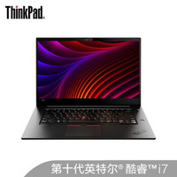 新品发售：Thinkpad X1 隐士（1KCD）15.6英寸笔记本电脑（i7-10750H、16GB、512GB、GTX1650Ti Max-Q、4K ）